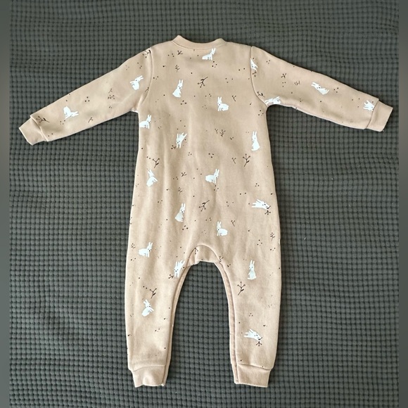 Rylee + Cru 🐇 Snow bunny fleece jumpsuit NWOT - Picture 4 of 4